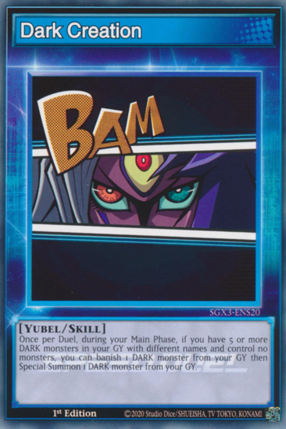 Dark Creation - SGX3-ENS20 - Common 1st Edition