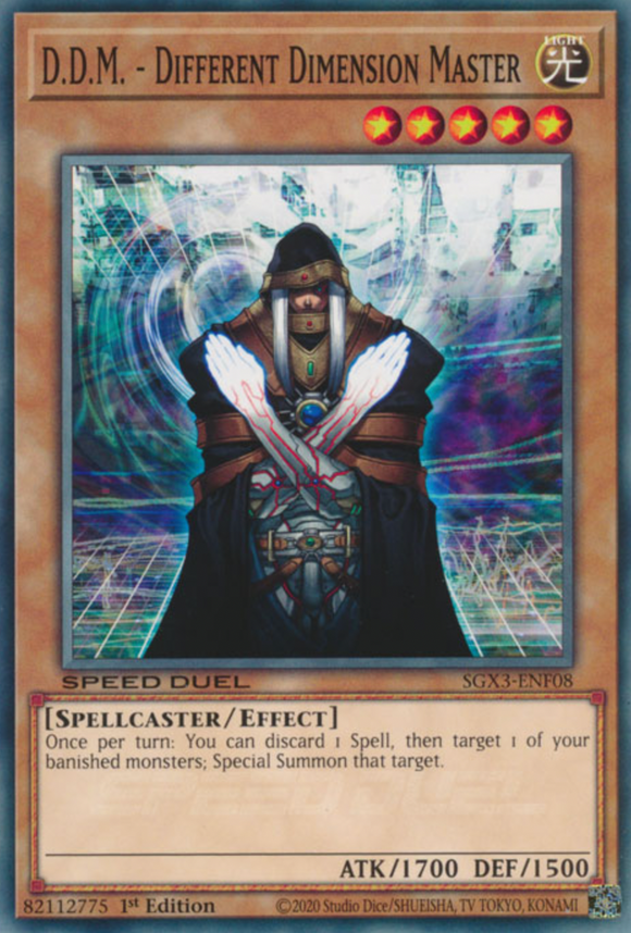 D.D.M. - Different Dimension Master - SGX3-ENF08 - Common 1st Edition