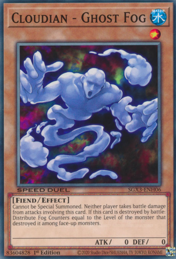Cloudian - Ghost Fog - SGX3-ENH06 - Common 1st Edition