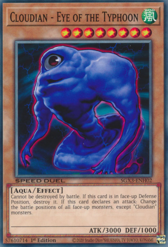 Cloudian - Eye of the Typhoon - SGX3-ENH02 - Common 1st Edition