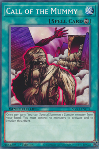 Call of the Mummy - SGX3-ENC14 - Common 1st Edition