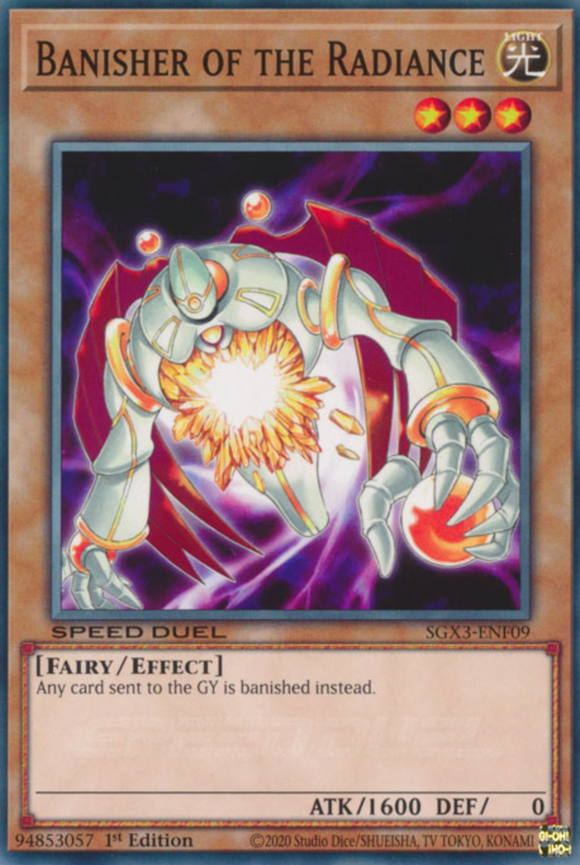 Banisher of the Radiance - SGX3-ENF09 - Common 1st Edition
