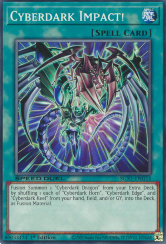 Cyberdark Impact! - SGX1-ENG15 - Common 1st Edition