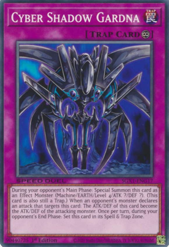 Cyber Shadow Gardna - SGX1-ENG17 - Common 1st Edition