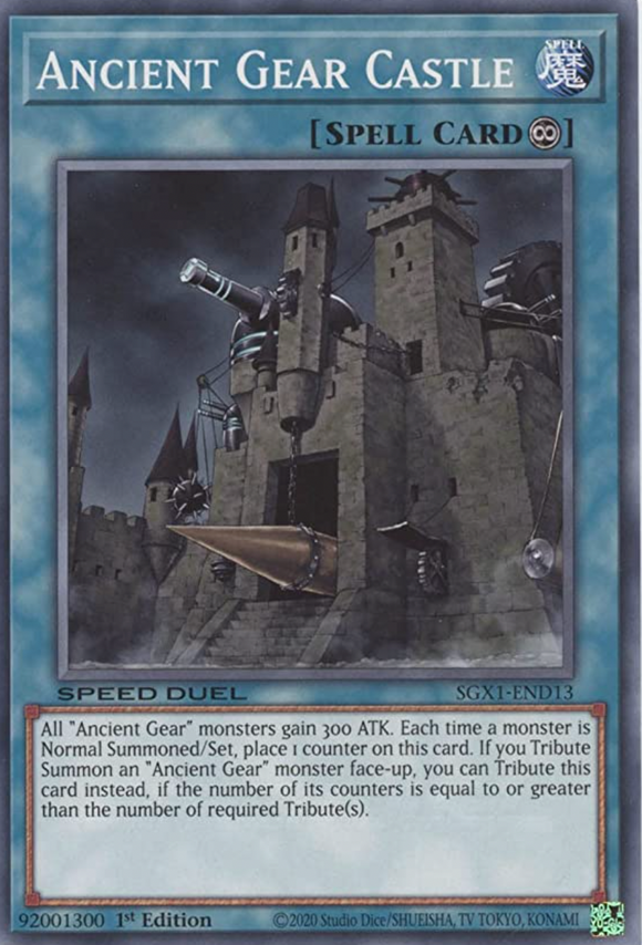 Ancient Gear Castle - SGX1-END13 - Common - 1st Edition