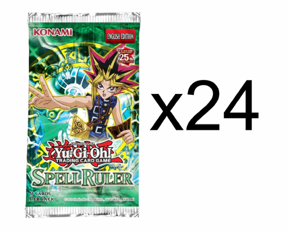 24x 25th Anniversary: Spell Ruler Booster Pack Essential Cards 24x 25th Anniversary: Spell Ruler Booster Pack Essential Cards
