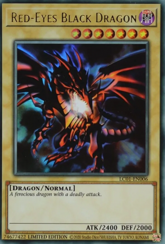 Red-Eyes B. Dragon - LC01-EN006 - Ultra Rare Limited Edition