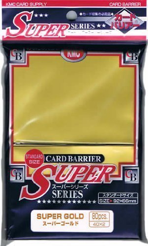 KMC Super Series Standard - Gold (80ct) - Pokemon/Magic Size