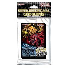 Slifer, Obelisk, and Ra - Sleeves (50ct) - Yu-Gi-Oh Size